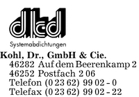 Kohl GmbH & Cie., Dr.