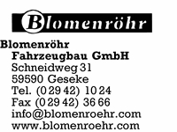 Blomenrhr Fahrzeugbau GmbH