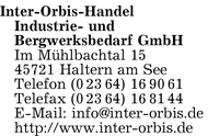 Inter-Orbis-Handel Industrie-und Bergwerksbedarf GmbH