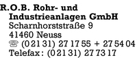 ROB Rohr- und Industrieanlagen GmbH