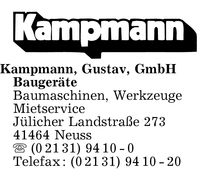 Kampmann, Gustav, GmbH
