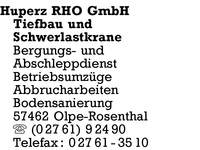 RHO-Huperz GmbH