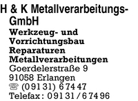 H & K Metallverarbeitungs-GmbH