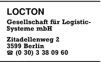 Locton Gesellschaft fr Logistic-Systeme mbH