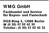WMG GmbH