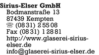 Sirius-Elser GmbH