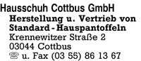 Hausschuh Cottbus GmbH