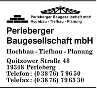 Perleberger Hochbau GmbH