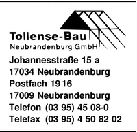 Tollense Bau Neubrandenburg GmbH