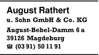 Rathert und Sohn GmbH & Co. KG, August