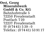 Oest GmbH & Co. KG, Georg