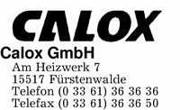 Calox GmbH