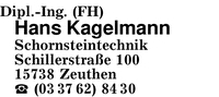 Kagelmann, Hans, Dipl.-Ing. (FH)
