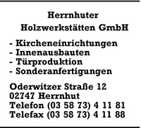Herrnhuter Holzwerksttten GmbH