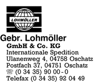 Lohmller, Gebr., GmbH & Co. KG
