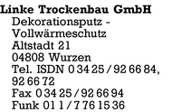 Linke Trockenbau GmbH