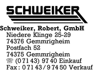 Schweiker GmbH, Robert