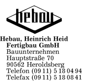 Hebau Heid Fertigbau GmbH, Heinrich