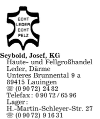 Seybold KG, Josef