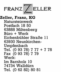 Zeller KG, Franz