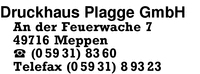 Druckhaus Plagge GmbH