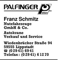 Schmitz GmbH & Co., Franz
