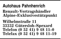 Autohaus Pahnhenrich GmbH