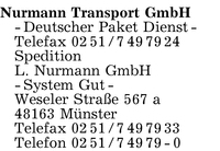 Nurmann Transport GmbH