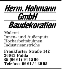 Hohmann GmbH, Herm.