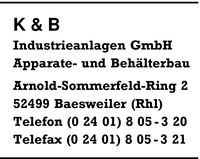 K & B Industrieanlagen GmbH