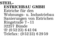 Steil-Estrichbau GmbH