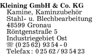 Kleining GmbH & Co. KG