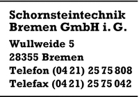Schornsteintechnik Bremen GmbH