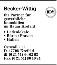 Becker-Wittig