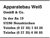 Apparatebau Wei GmbH & Co.