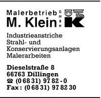 Malerbetrieb M. Klein GmbH