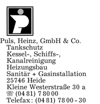 Puls GmbH & Co., Heinz