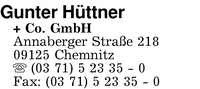 Httner, Gunter + Co. GmbH