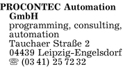 Procontec Automation GmbH
