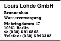 Lohde GmbH, Louis