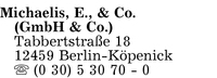 Michaelis, E., & Co. (GmbH & Co.)