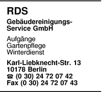 RDS Gebudereinigungs-Service GmbH