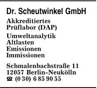Scheutwinkel, Dr., GmbH