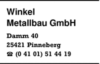 Winkel Metallbau GmbH