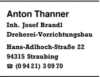 Thanner, Anton