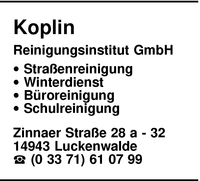 Koplin Reinigungsinstitut GmbH