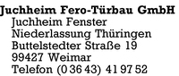 Juchheim Fero-Trbau GmbH