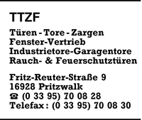 TTZF Tren-Tore-Zargen