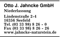 Jahncke GmbH, Otto J.