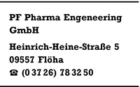 PF Pharma Energneering GmbH